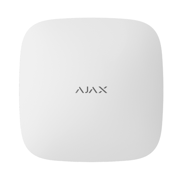 AJAX Hub2 (4G) valge, keskus, Ethernet ja 2x GSM