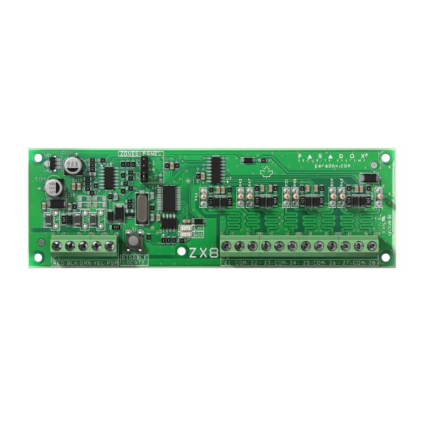 Paradox ZX8 EVO/SP/MG 8 tsooni + 1 PGM laiendusmoodul