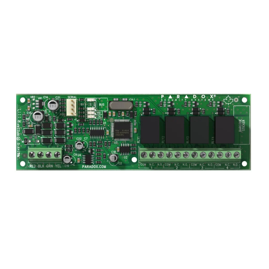 Paradox PGM4 four-relay output module