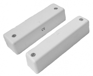 Sentek BSE-301WH pinnapealne magnetkontakt metalluksele, valge