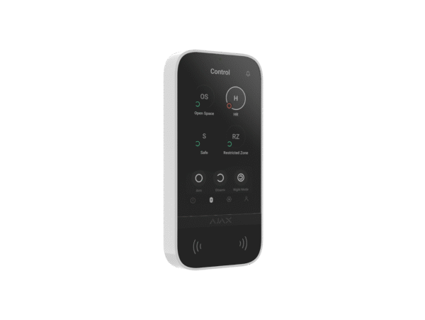 Ajax Keypad Touchscreen klaviatuur, valge
