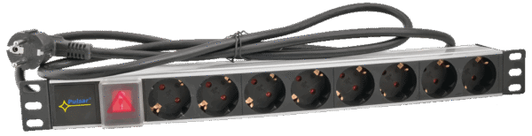 RALZ/F Toitejaotusmoodul, 8 pesa (tüüp F / Schuko) 230V, Pulsar