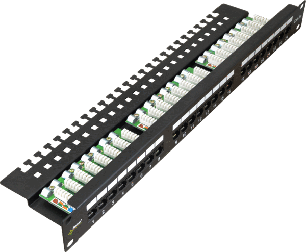 CAT5 patch paneel RP-U24V5, Pulsar - Image 3