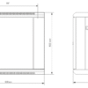 9U Rack-kapp RWA964, Pulsar - Image 4