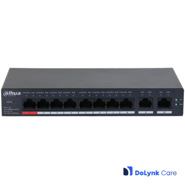 Dahua CS4010-8ET-110 DoLynk Care manageeritav 8*POE switch - Image 2