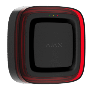 Ajax EN54 FireProtect (Sounder/VAD) juhtmevaba sireen vilkuriga, must