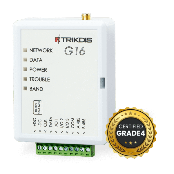 Trikdis G16 4G kommunikaator antenniga