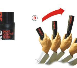 Suitsudetektorite test aerosool SABRE-01,150ml