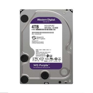 Western Digital Purple 4TB kõvaketas videovalvesüsteemidele