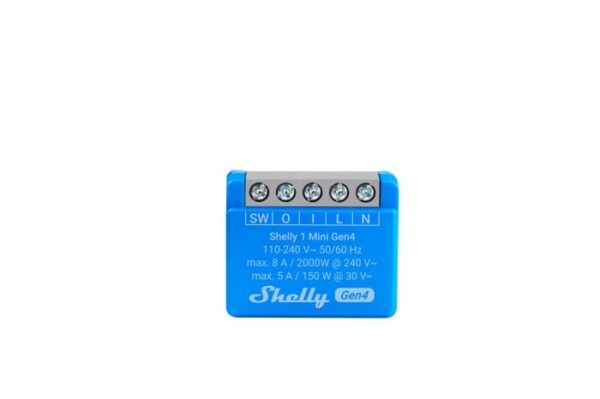 Shelly 1 Mini Gen4 – Nutikas lüliti