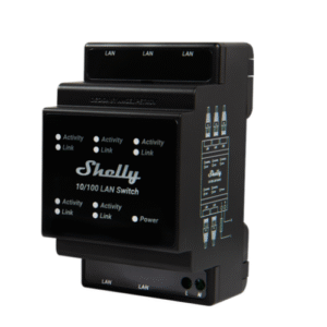 Shelly LAN Switch - DIN-kinnitusega Etherneti lüliti
