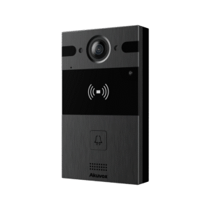 Akuvox R25A uksekell kaamera- ja kaardilugejaga, must