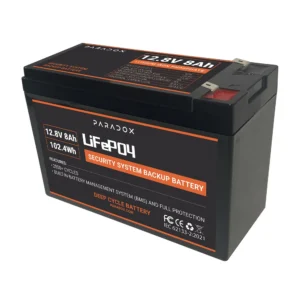 Paradox Aku LiFePO4 12.8V 8Ah
