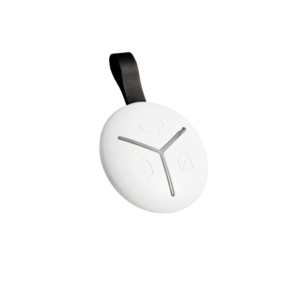 U-PROX KEYFOB kolme nuppuga raadiopult, valge