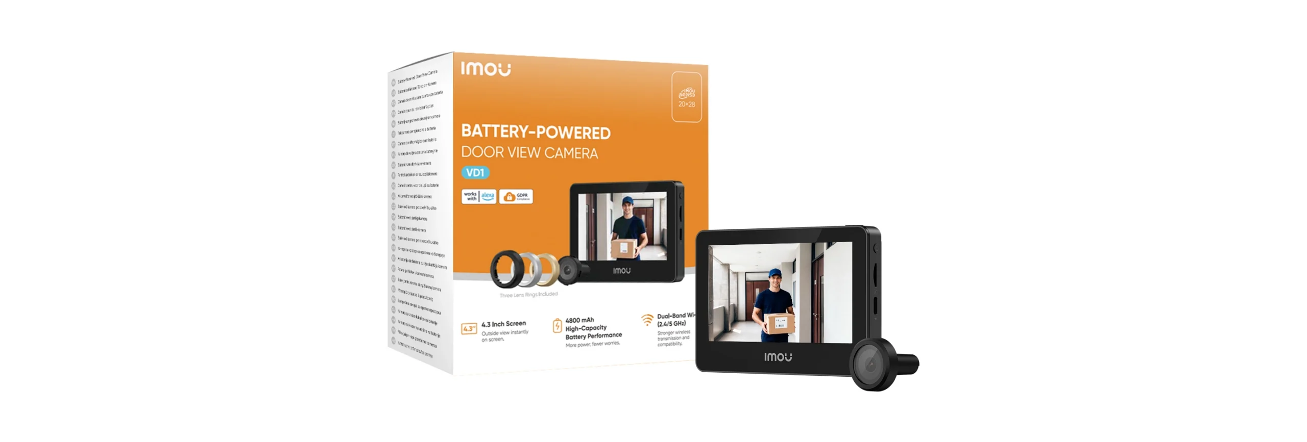 IMOU door viewer with LCD screen
