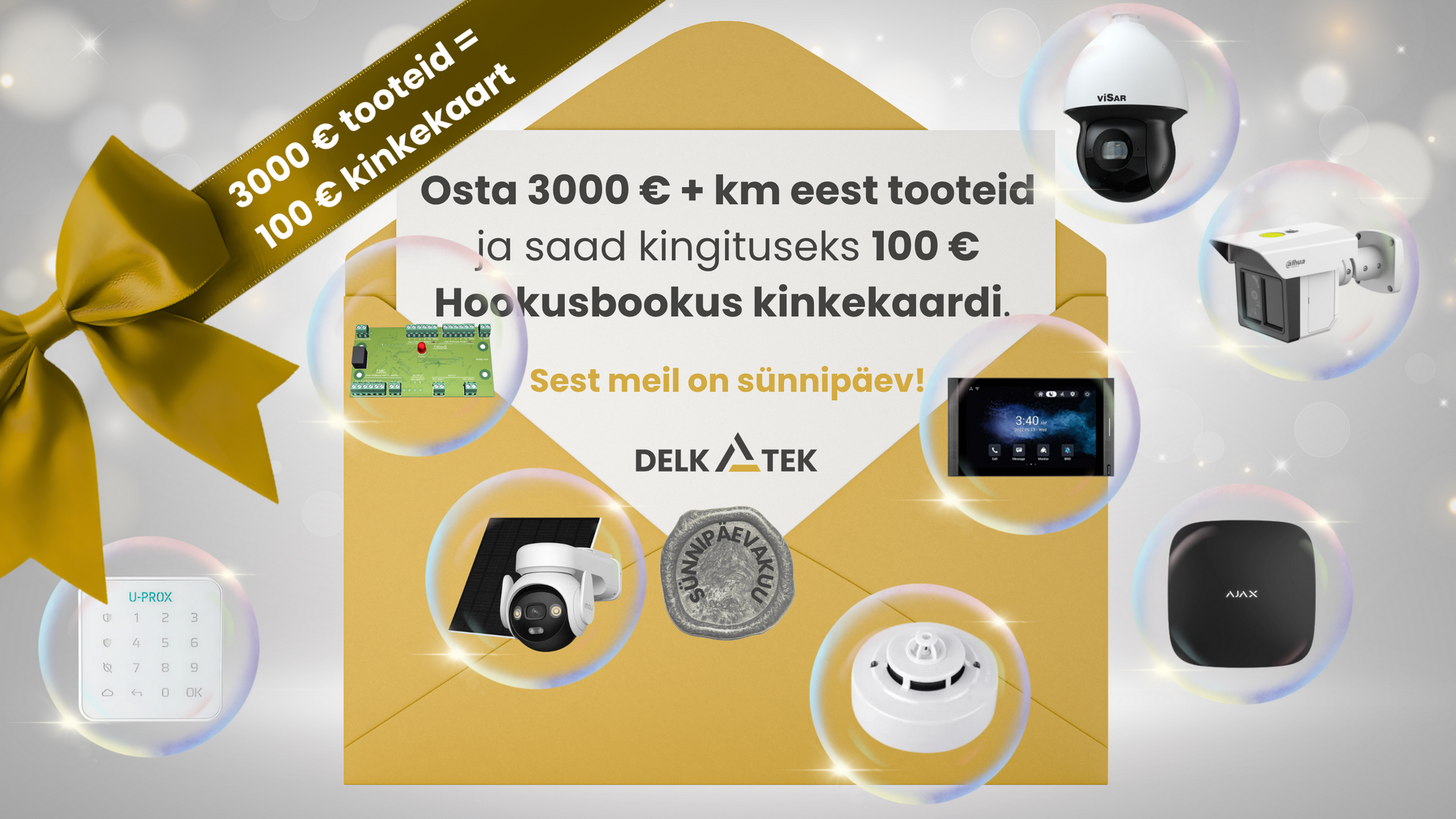 Aprill on sünnipäevakuu – tähista koos meiega ja saa Hookusbookus kinkekaart